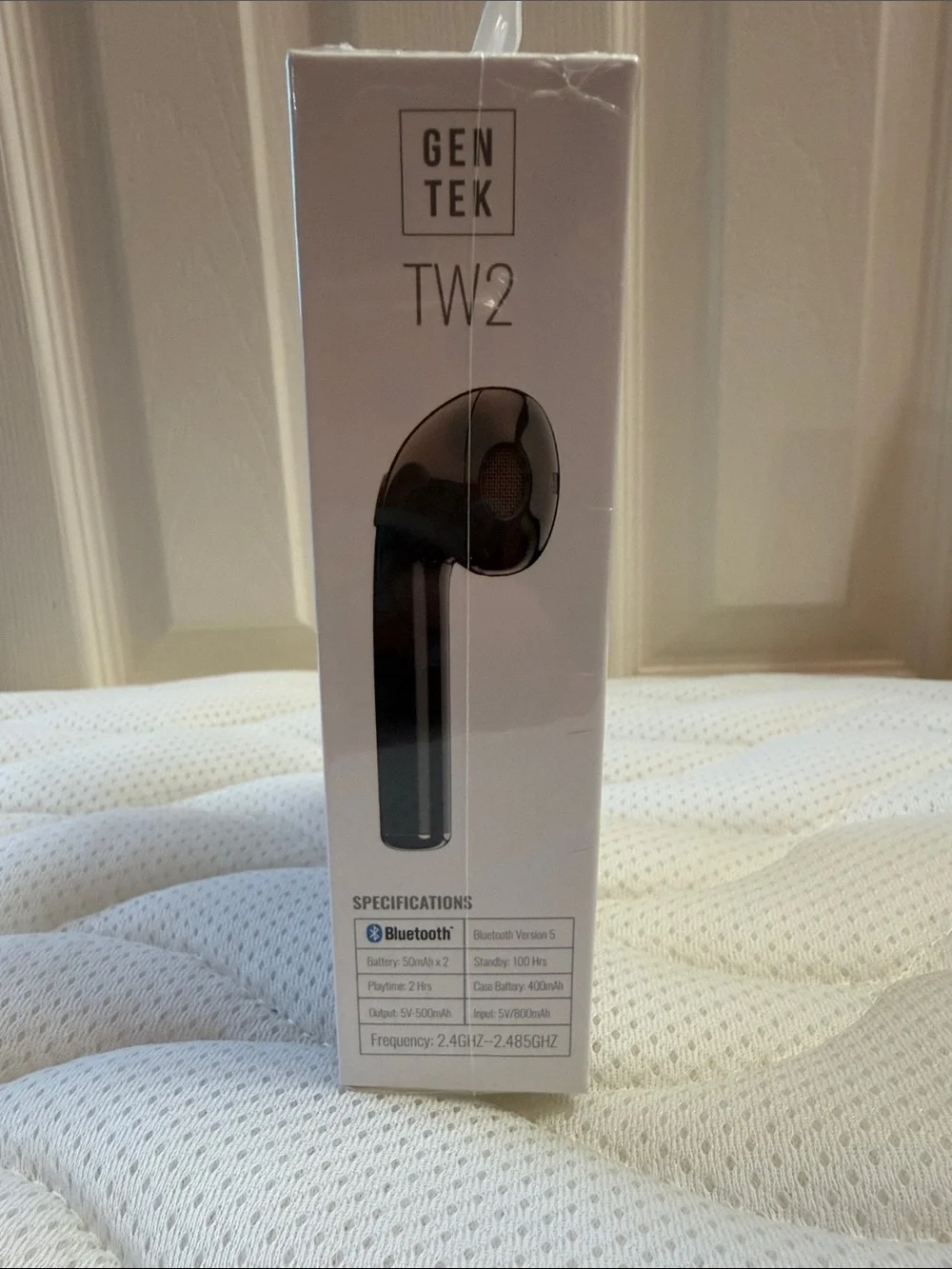 TW2 Wireless Bluetooth Earbuds - Black